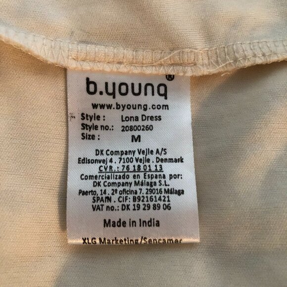 B. Young Beautiful Beaded Sleeveless Dress: Size M - Picture 14 of 16